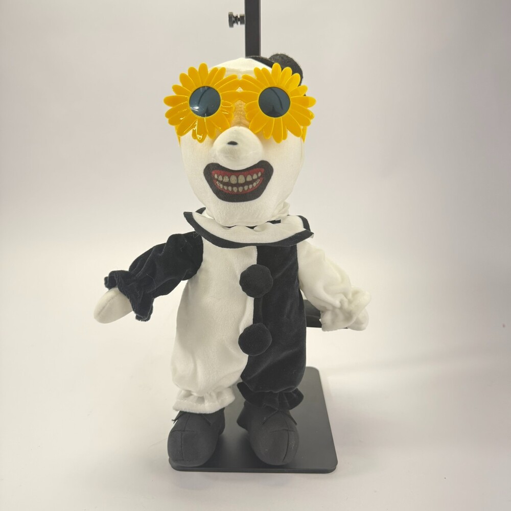 Terrifier | Art The Clown | 12" Plush With Sunflower Glasses | NWT - Picture 3 of 10